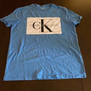 Calvin Klein Light Blue Mens Shirt Small. 10/10 Condition. Next day shipping